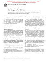 UNGÜLTIG ASTM D2973-71(2004) 1.7.2004 Ansicht