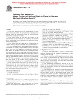 UNGÜLTIG ASTM D3017-04 1.5.2004 Ansicht