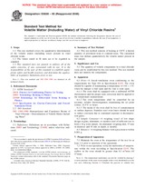 UNGÜLTIG ASTM D3030-95(2006) 1.5.2006 Ansicht