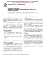 UNGÜLTIG ASTM D3087-91(2004) 1.6.2004 Ansicht