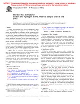 UNGÜLTIG ASTM D3178-89(1997) 1.1.1997 Ansicht