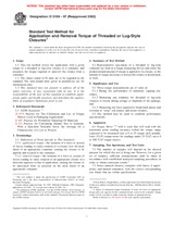 UNGÜLTIG ASTM D3198-97(2002) 10.9.1997 Ansicht