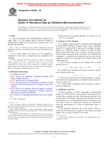 UNGÜLTIG ASTM D3246-05 1.5.2005 Ansicht