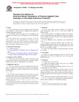 UNGÜLTIG ASTM D3260-01(2005) 15.5.2005 Ansicht