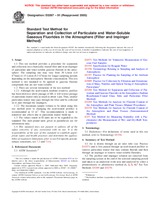 UNGÜLTIG ASTM D3267-91(2005) 1.3.2005 Ansicht