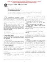 UNGÜLTIG ASTM D3279-97(2001) 10.8.1997 Ansicht