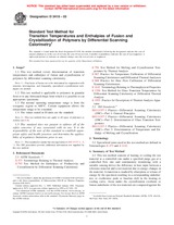UNGÜLTIG ASTM D3418-03 1.12.2003 Ansicht