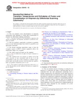 UNGÜLTIG ASTM D3418-12 1.8.2012 Ansicht