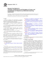 UNGÜLTIG ASTM D3418-15 1.5.2015 Ansicht