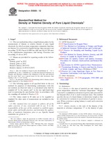 UNGÜLTIG ASTM D3505-12 1.3.2012 Ansicht