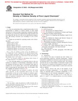 UNGÜLTIG ASTM D3505-96(2000) 1.1.2000 Ansicht