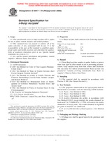 UNGÜLTIG ASTM D3547-91(2000) 1.1.2000 Ansicht