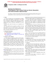 UNGÜLTIG ASTM D3605-00(2005) 1.5.2005 Ansicht