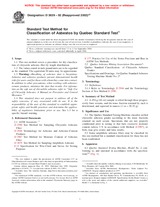 UNGÜLTIG ASTM D3639-92(2002)e2 15.5.1992 Ansicht