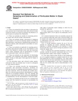 UNGÜLTIG ASTM D3685/D3685M-98(2005) 1.3.2005 Ansicht