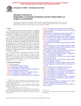 UNGÜLTIG ASTM D3694-96(2004) 1.6.2004 Ansicht