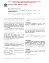 UNGÜLTIG ASTM D3695-95(2001) 1.1.2001 Ansicht