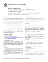 UNGÜLTIG ASTM D3717-85a(2015) 1.6.2015 Ansicht