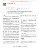 UNGÜLTIG ASTM D3740-04 1.2.2004 Ansicht