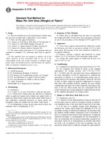 UNGÜLTIG ASTM D3776-96 10.4.1996 Ansicht