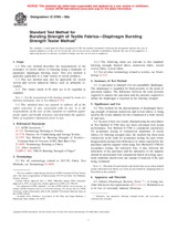 UNGÜLTIG ASTM D3786-08a 1.7.2008 Ansicht