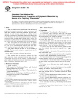 UNGÜLTIG ASTM D3835-96 10.3.1996 Ansicht