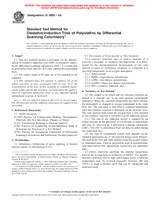UNGÜLTIG ASTM D3895-04 1.10.2004 Ansicht