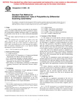 UNGÜLTIG ASTM D3895-98 10.7.1998 Ansicht