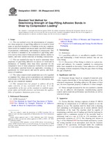 UNGÜLTIG ASTM D3931-08(2015) 1.4.2015 Ansicht