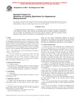 UNGÜLTIG ASTM D3964-80(1998) 10.5.1998 Ansicht