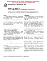 UNGÜLTIG ASTM D3970-80(1999) 10.5.1999 Ansicht