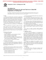 UNGÜLTIG ASTM D4042-93(1998) 1.1.1993 Ansicht