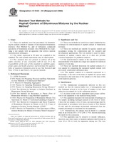 UNGÜLTIG ASTM D4125-94(2000) 1.1.2000 Ansicht