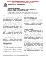 UNGÜLTIG ASTM D4129-98(2003) 10.12.1998 Ansicht