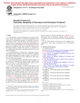 UNGÜLTIG ASTM D4177-95(2000) 1.1.1900 Ansicht