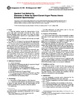 UNGÜLTIG ASTM D4190-82(1988)e1 1.1.1900 Ansicht