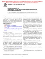 UNGÜLTIG ASTM D4208-88(2002) 30.9.1988 Ansicht