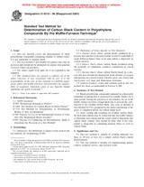 UNGÜLTIG ASTM D4218-96(2001) 10.7.1996 Ansicht