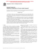 UNGÜLTIG ASTM D4236-94(2001) 1.1.2001 Ansicht