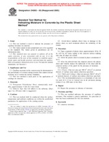 UNGÜLTIG ASTM D4263-83(2005) 1.9.2005 Ansicht