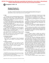 UNGÜLTIG ASTM D4276-95 10.1.2002 Ansicht