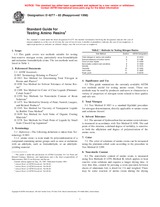 UNGÜLTIG ASTM D4277-83(1998) 1.1.1993 Ansicht