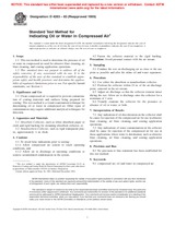 UNGÜLTIG ASTM D4285-83(1999) 1.1.1999 Ansicht