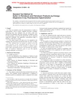 UNGÜLTIG ASTM D4294-03 1.11.2003 Ansicht