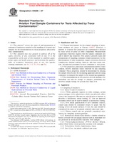 UNGÜLTIG ASTM D4306-07 1.7.2007 Ansicht