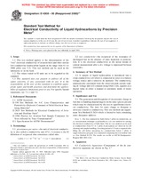 UNGÜLTIG ASTM D4308-95(2000)e1 1.1.2000 Ansicht