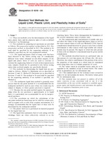 UNGÜLTIG ASTM D4318-00 10.6.2000 Ansicht
