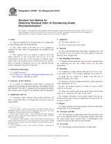 UNGÜLTIG ASTM D4494-95(2015) 1.6.2015 Ansicht