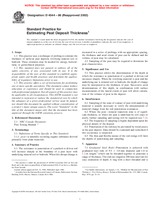 UNGÜLTIG ASTM D4544-86(2002) 21.2.1986 Ansicht