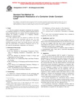 UNGÜLTIG ASTM D4577-00(2003) 10.4.2000 Ansicht